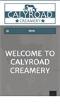 Mobile Screenshot of calyroadcreamery.com